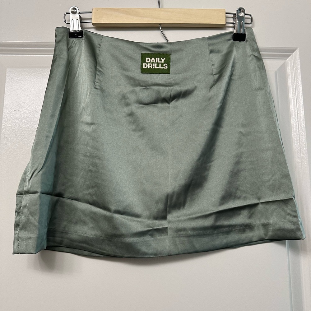 Daily Drills, Silky Mini Skirt
